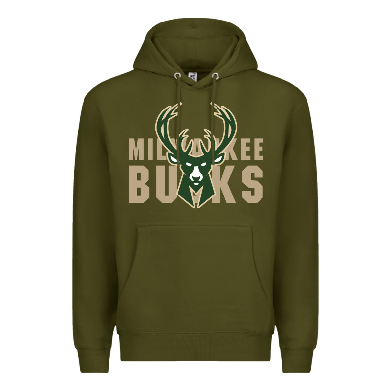 Milkwaukee Bucks Premium Hoodie by artisFamous | Teevron