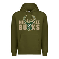 Army Green Milkwaukee Bucks Premium Hoodie - artisFamous