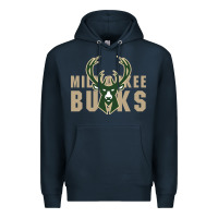 Navy Milkwaukee Bucks Premium Hoodie - artisFamous