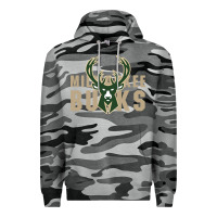 Slate Camo Milkwaukee Bucks Premium Hoodie - artisFamous