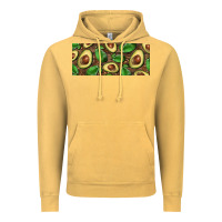 Vintage Mustard avocados with wood and leopard background 15 oz mug Vintage Hoodie - BarkalooDesign