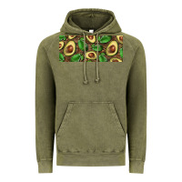 Vintage Olive avocados with wood and leopard background 15 oz mug Vintage Hoodie - BarkalooDesign