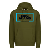 Army Green Eric Adams for mayor Premium Hoodie - artisFamous