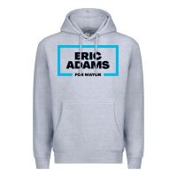 Heather Grey Eric Adams for mayor Premium Hoodie - artisFamous