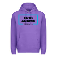 Purple Eric Adams for mayor Premium Hoodie - artisFamous