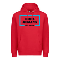 Red Eric Adams for mayor Premium Hoodie - artisFamous