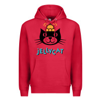 Cardinal jelly cat Premium Hoodie - artisFamous