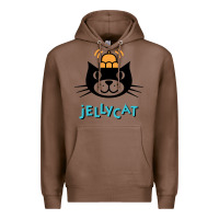 Chestnut jelly cat Premium Hoodie - artisFamous