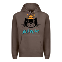 Coffee jelly cat Premium Hoodie - artisFamous