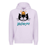 Lilac jelly cat Premium Hoodie - artisFamous