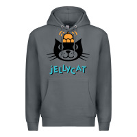Rock jelly cat Premium Hoodie - artisFamous