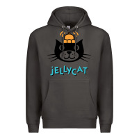 Smoke jelly cat Premium Hoodie - artisFamous