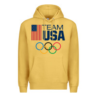 Antique Gold usa team Premium Hoodie - artisFamous