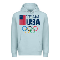 Blue Mist usa team Premium Hoodie - artisFamous