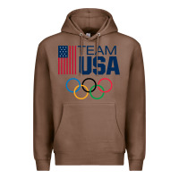 Chestnut usa team Premium Hoodie - artisFamous