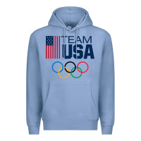 Colony Blue usa team Premium Hoodie - artisFamous