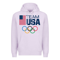 Lilac usa team Premium Hoodie - artisFamous