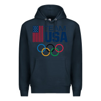 Navy usa team Premium Hoodie - artisFamous