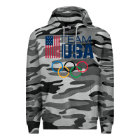 Slate Camo usa team Premium Hoodie - artisFamous