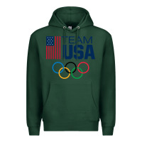 Sports Green usa team Premium Hoodie - artisFamous