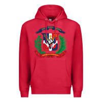 Cardinal dominican republic flag national emblem republica dominicana t shirt Premium Hoodie - artisFamous
