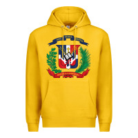 Lemon dominican republic flag national emblem republica dominicana t shirt Premium Hoodie - artisFamous