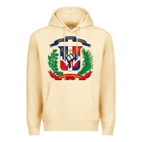 Pina Colada dominican republic flag national emblem republica dominicana t shirt Premium Hoodie - artisFamous