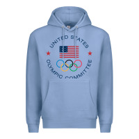 Colony Blue Olympic Rings Premium Hoodie - artisFamous