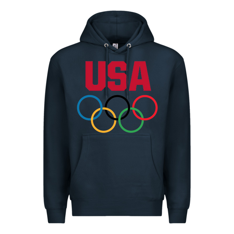 Olympic Rings Premium Hoodie by artisFamous | Teevron