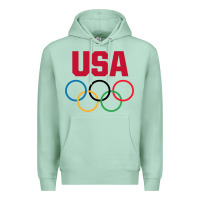 Seafoam Olympic Rings Premium Hoodie - artisFamous