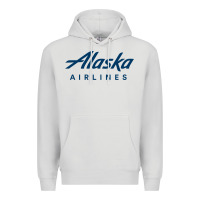 Dove Grey Alaska Airlines Premium Hoodie - artisFamous