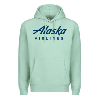 Seafoam Alaska Airlines Premium Hoodie - artisFamous