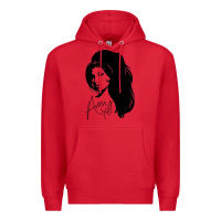 Red Amy Winehouse Premium Hoodie - artisFamous