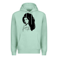 Seafoam Amy Winehouse Premium Hoodie - artisFamous