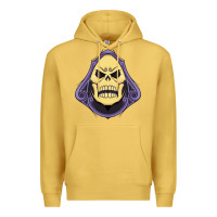 Antique Gold Vintage Skeletor Premium Hoodie - artisFamous