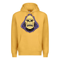 Mustard Vintage Skeletor Premium Hoodie - artisFamous