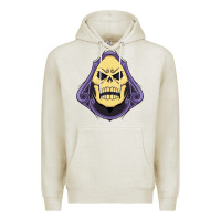 Oatmeal Heather Vintage Skeletor Premium Hoodie - artisFamous