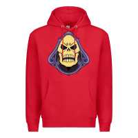 Red Vintage Skeletor Premium Hoodie - artisFamous