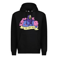 Black Vintage Skeletor ı am not nice Premium Hoodie - artisFamous