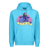 Ocean Blue Vintage Skeletor ı am not nice Premium Hoodie - artisFamous