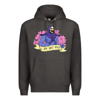 Smoke Vintage Skeletor ı am not nice Premium Hoodie - artisFamous