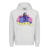 Dove Grey Vintage Skeletor ı am not nice Premium Hoodie - artisFamous