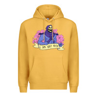 Mustard Vintage Skeletor ı am not nice Premium Hoodie - artisFamous
