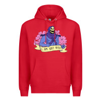 Red Vintage Skeletor ı am not nice Premium Hoodie - artisFamous