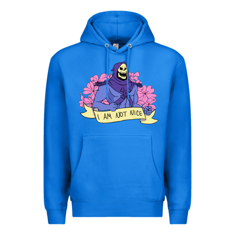 Vintage Skeletor ı Am Not Nice Premium Hoodie by artisFamous | Teevron