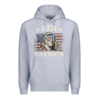 Heather Grey Ben Drankin 4th of July Patriotic Funny T-Shirt Premium Hoodie - artisFamous