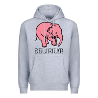 Heather Grey delirium tremens Premium Hoodie - artisFamous