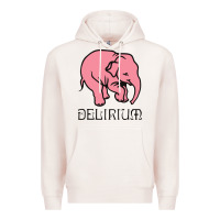 Pale Pink delirium tremens Premium Hoodie - artisFamous