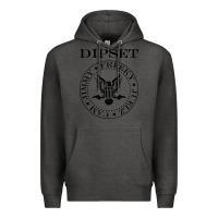 Charcoal Heather dipset diplomats Premium Hoodie - artisFamous