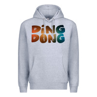 Heather Grey ding dong new Premium Hoodie - artisFamous